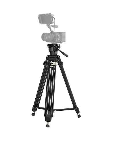 SmallRig Ad-80 2-Section FreeBlazer Heavy-Duty Aluminum Alloy Tripod with Fluid Head