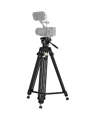 SmallRig Ad-80 2-Section FreeBlazer Heavy-Duty Aluminum Alloy Tripod with Fluid Head