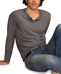 Lucky Brand Men's Venice Burnout Long Sleeve T-Shirt
