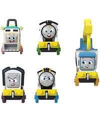 Thomas & Friends Construction Crew 5-Piece Diecast Metal Toy Train and Vehicle Set