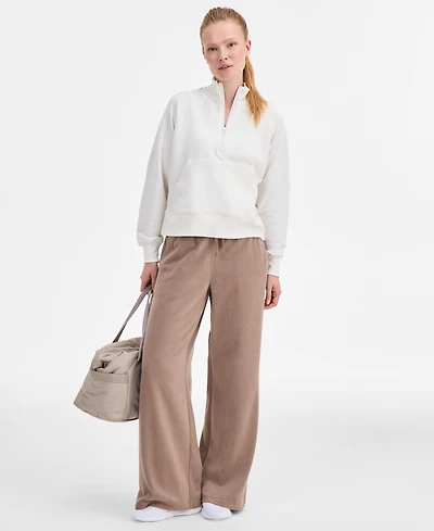 Id Ideology Women's Butter Fleece Drawstring-Waist Pants, Macy's Exclusive
