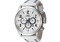 Invicta Men's 46558 Bolt Quartz Chronograph Silver Dial Watch