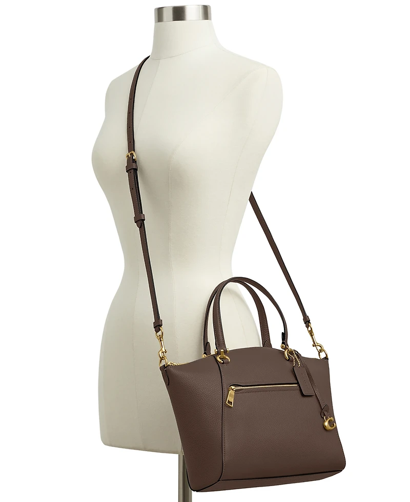 Coach Women's Bella Leather Small Satchel Bag