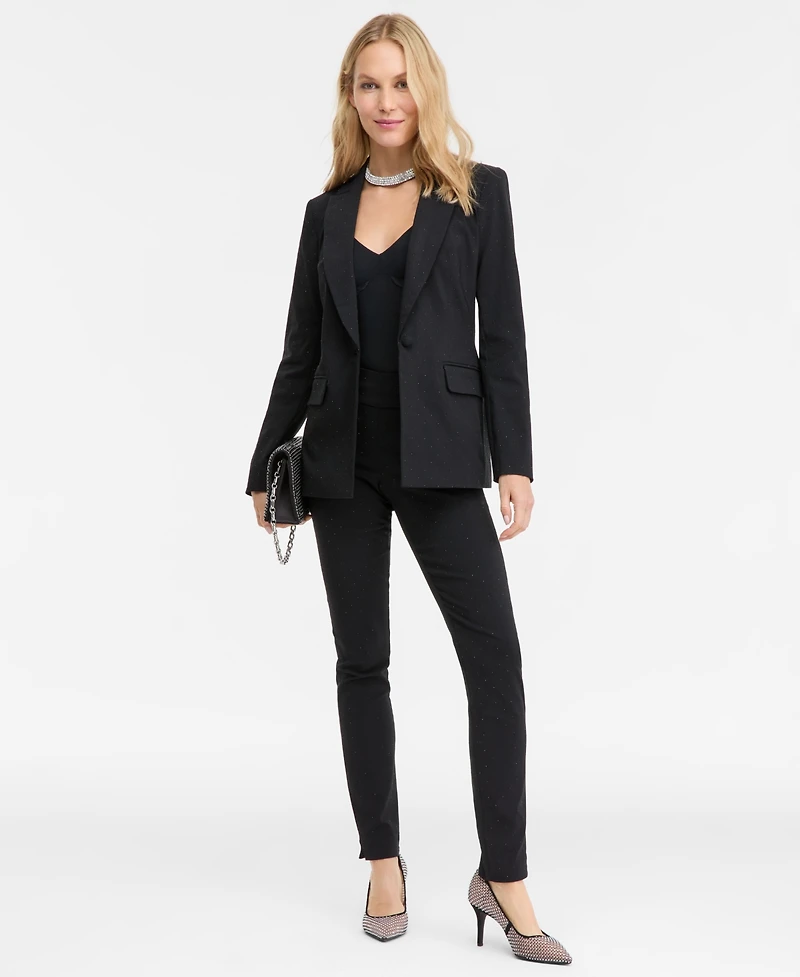 I.n.c. International Concepts Women's Embellished Blazer, Macy's Exclusive