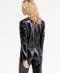 I.n.c. International Concepts Women's Sequin Jacket, Macy's Exclusive