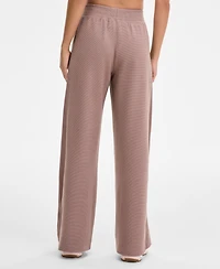 Id Ideology Women's Ribbed Knit Wide Leg Pants, Macy's Exclusive