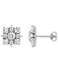 Giani Bernini Stud Earrings (3-1/3 ct. t.w.) in Sterling Silver, Macy's Exclusive