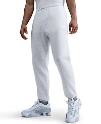 Nike Men's Cuffed Brushed Fleece Logo Sweatpants