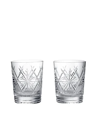 Waterford Winter Wonders Snowflakes Double Old-Fashioned Glasses, Set of 2