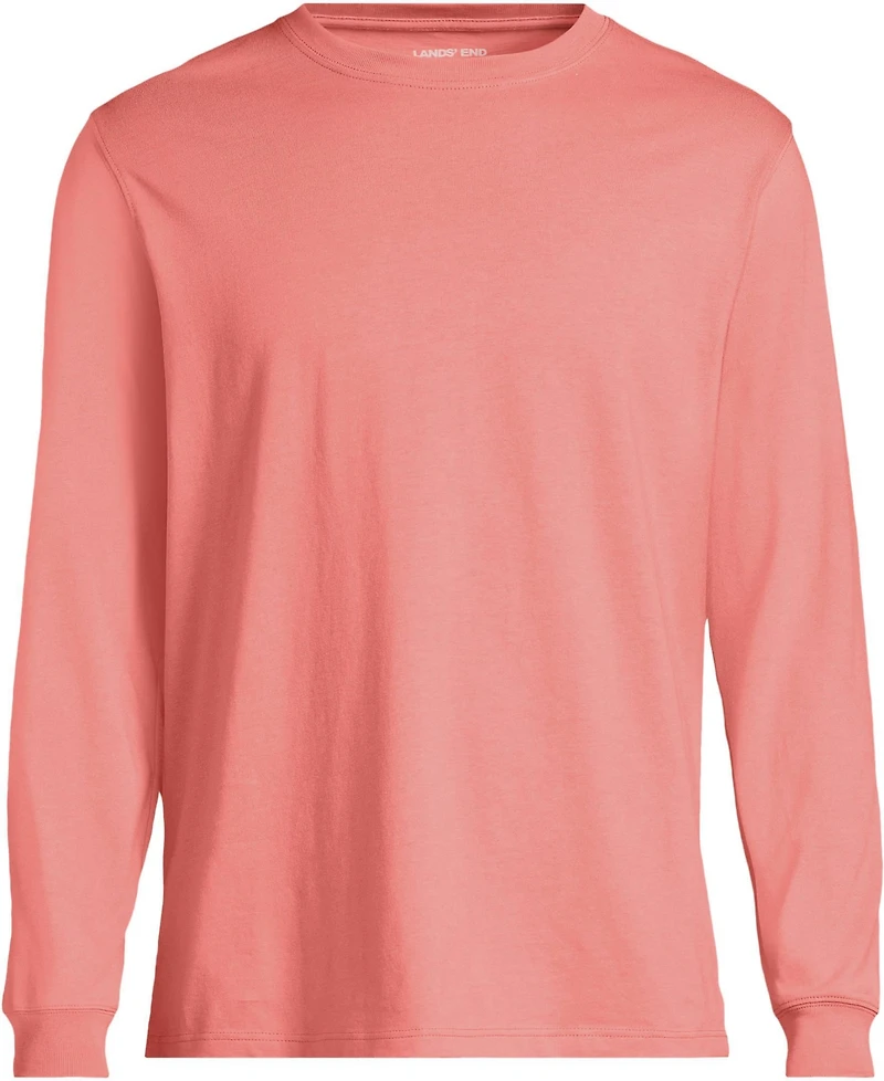 Lands' End Men's Super-t Long Sleeve T-Shirt