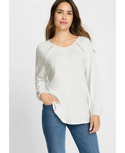 Olsen Inset Lace T-Shirt