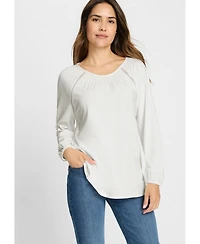 Olsen Inset Lace T-Shirt