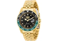 Invicta Men's 36043 Pro Diver Quartz 3 Hand Black Dial Watch