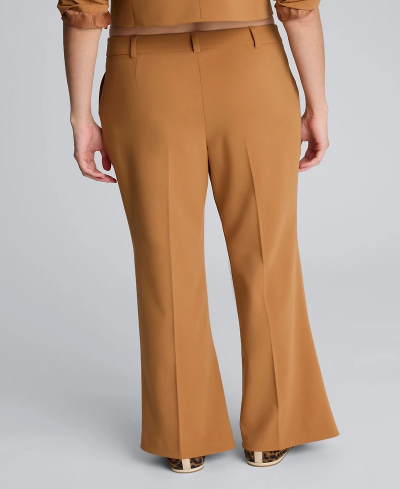 Kenneth Cole Women's Wide Leg Flare Pants