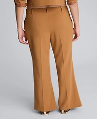 Kenneth Cole Women's Wide Leg Flare Pants