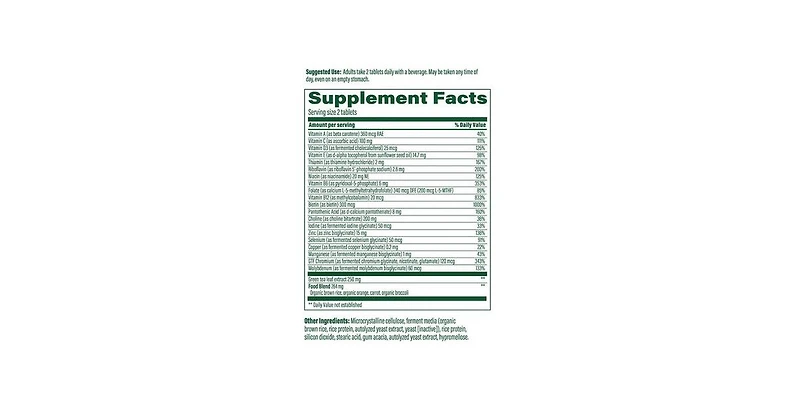 MegaFood Women's 55+ Advanced Multivitamin, 120 Tabs