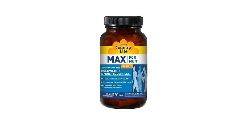 Country Life Max For Men, 120 Tabs