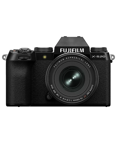 Fujifilm X-S20 Mirrorless Camera with Xf 16-50mm f/2.8-4.8 R Lm Wr Lens, Black