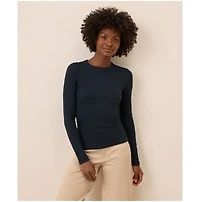 Pact Women's Perfect Rib Long Sleeve Tee