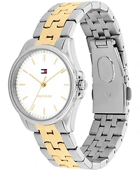 Tommy Hilfiger Women's Quartz Two-Tone Stainless-Steel Bracelet Watch