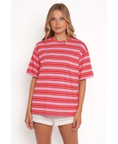 Petal and Pup Women's Zestora Tee - Pink Red M