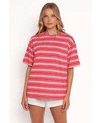 Petal and Pup Women's Zestora Tee - Pink Red M