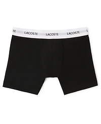 Lacoste Men's 3-Pack Regular-Fit Logo Boxer Briefs