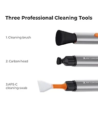 K&F Concept Versatile Switch Cleaning Pen Kit with 6x Aps-c Sensor Cleaning Swab