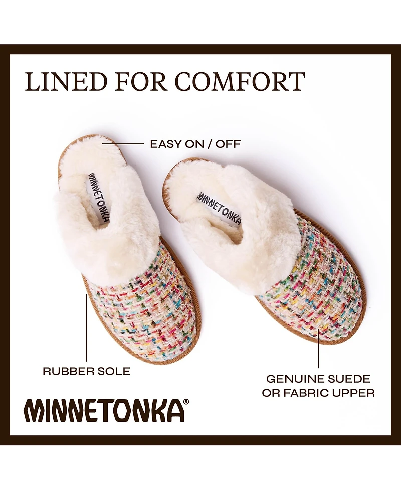 Minnetonka Women's Carefree Scuff Slippers