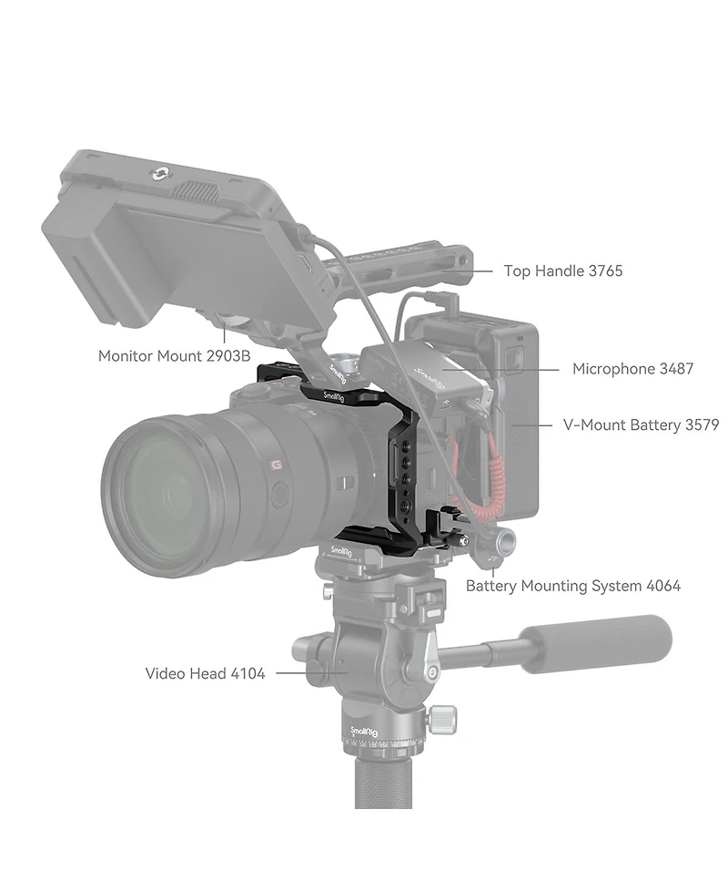SmallRig Full Camera Cage Kit for Sony Alpha 6700