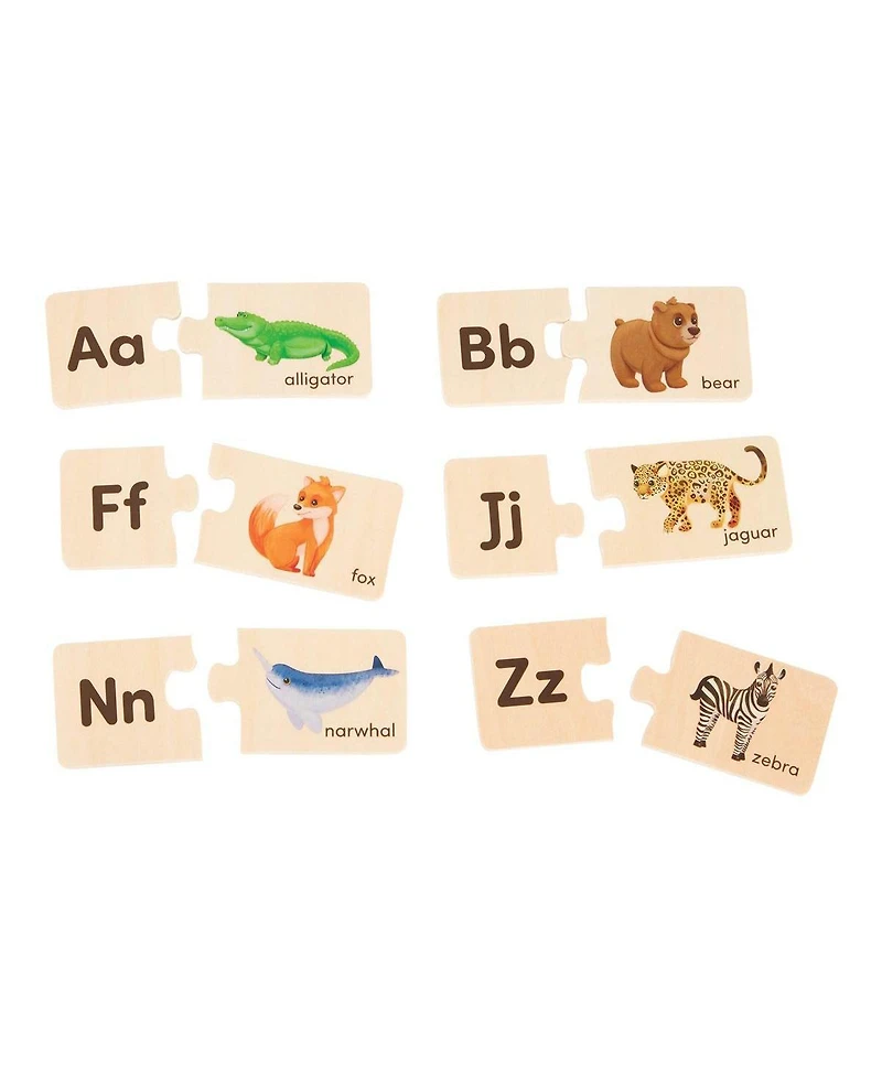 Battat Wooden Abc & Numbers Puzzles
