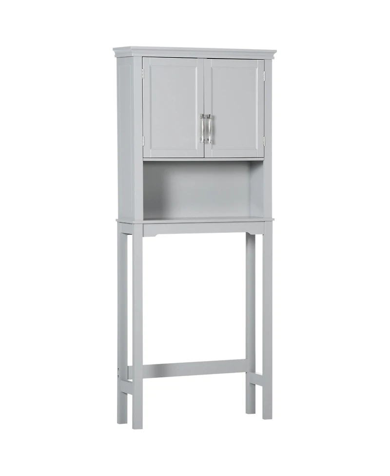 Slickblue Space-Saving Bathroom Organizer Cabinet for Towels and Essentials
