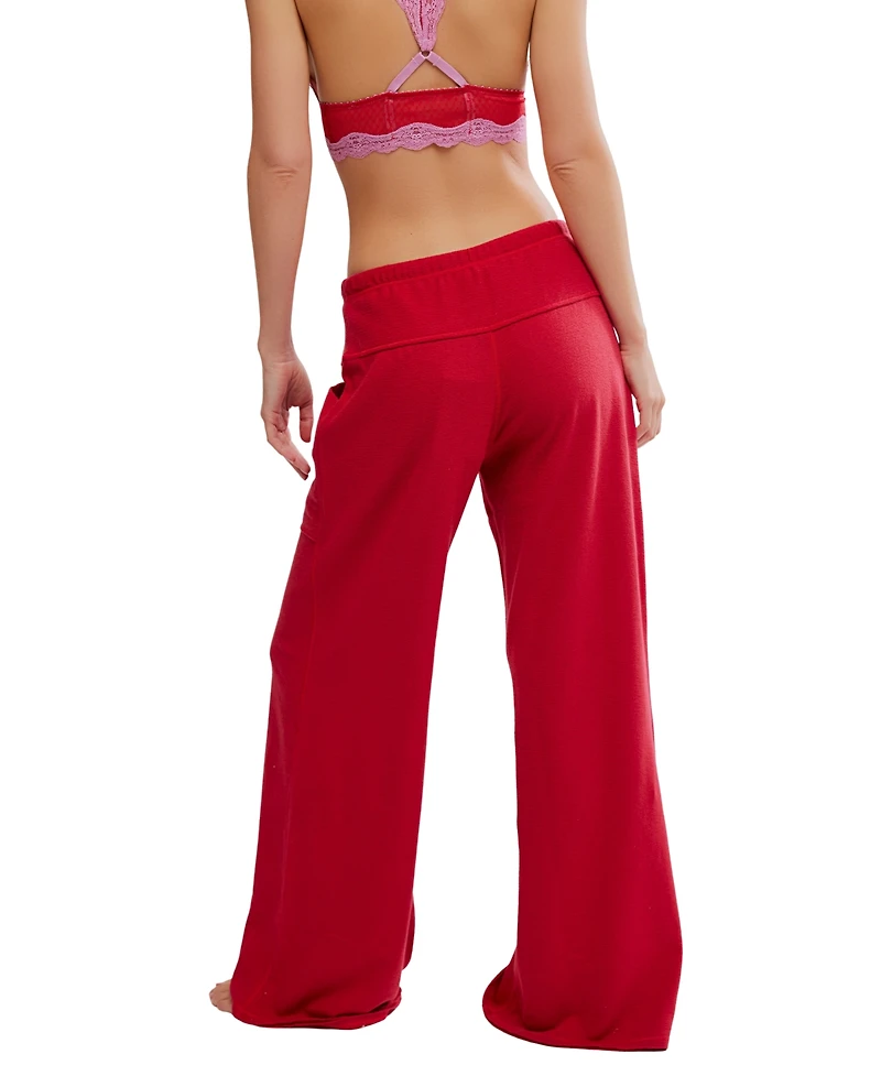 Free People Women's Staycation Lounge Pull-On Pants