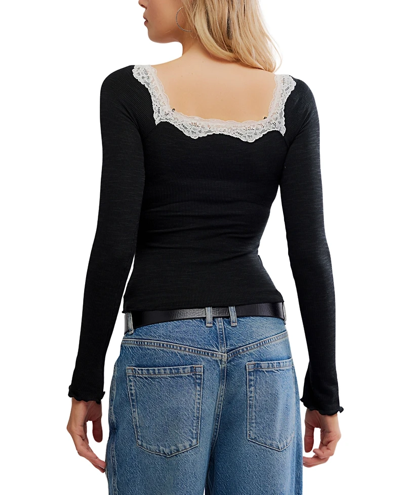 Free People Women's Long-Sleeve Top