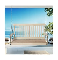 Comfortable Outdoor Patio Swing with Weather Resistant Frame for Relaxing Backyard