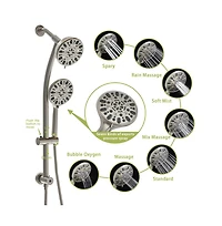 Rainsken Multi Function Dual Shower Head
