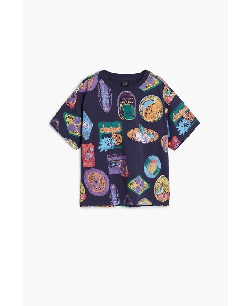 Desigual Boys Boys's Short-sleeve stamp T-shirt