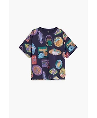 Desigual Boys Boys's Short-sleeve stamp T-shirt