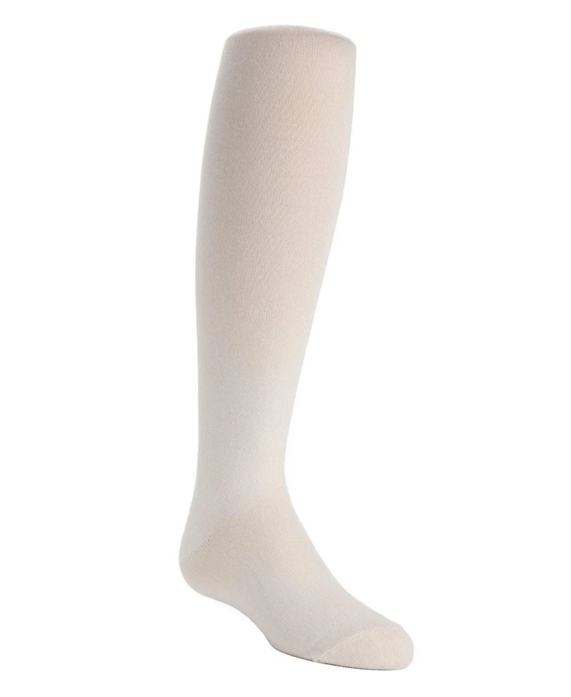 Memoi Girls Cotton Blend Opaque Basic Sweater Tights