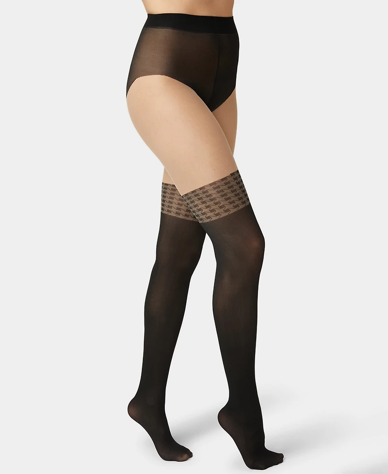 Hue Women's Faux Thigh High Tights