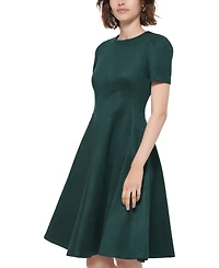 Calvin Klein Women's Fit and Flare Short Dress