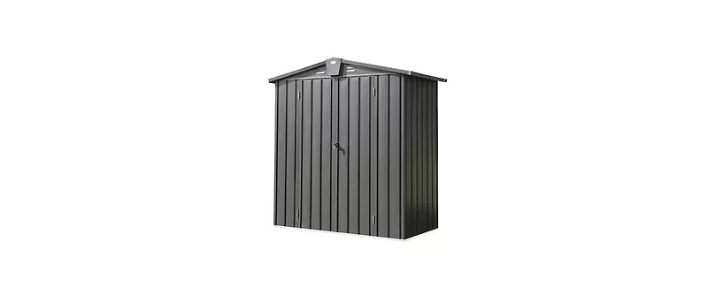 Clihome 3-ft x 5.7-ft Galvanized steel Storage Shed