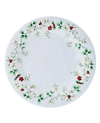 Winterberry Holiday Melamine 24 Pc. Dinnerware Set, Service for 8