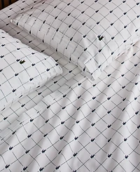 Lacoste Slice 200-Thread Count Cotton -Pc. Sheet Set
