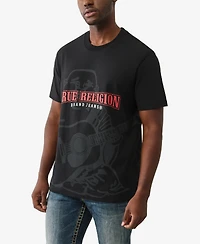 True Religion Men's Shadow Logo Short Sleeve T-Shirt