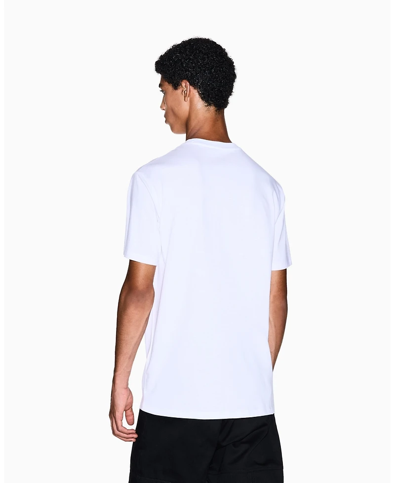 A|X Armani Exchange Men's Milan Ny Top Chest Graphic T-Shirt