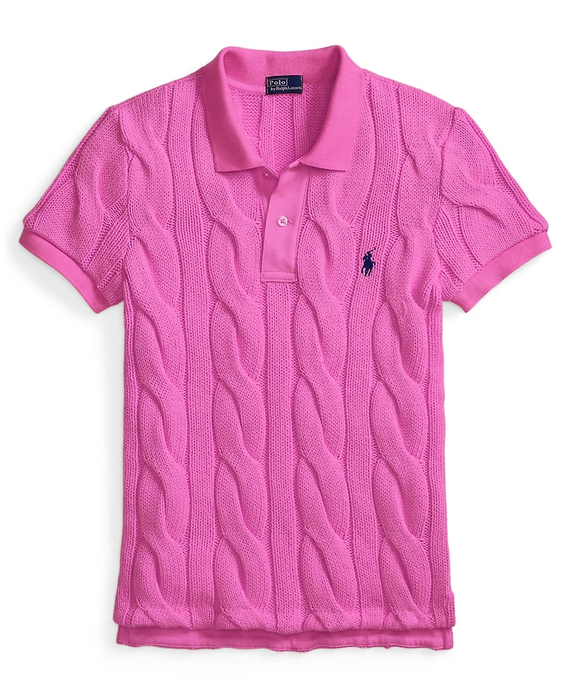 Polo Ralph Lauren Women's Cable-Knit Cotton Shirt