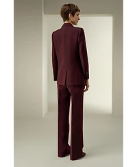 Lilysilk Women's Double Breasted Lapel Blazer