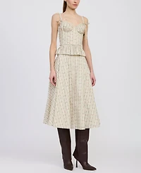 En Saison Women's Rosalia Midi Skirt