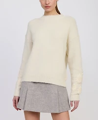 En Saison Women's Alannah Crewneck Sweater